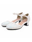 GLÄNZENDE SCHNALLENABSÄTZE MARY JANE SCHUHE