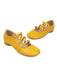 DREIREIHIGE FLACHE VINTAGE-SCHUHE
