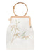 Retro EmbroideRot Blume Damen Clutch