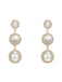 Vintage Perlen Diamant Ohrring