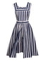 1950ER SPAGHETTI STREIFEN JUMPSUITS UND RÖCKE SET