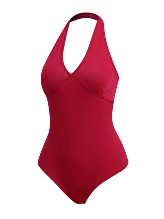 ROTER EINTEILIGER VINTAGE BODY