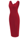 FESTES BLEISTIFTKLEID MIT HERZKRAGEN