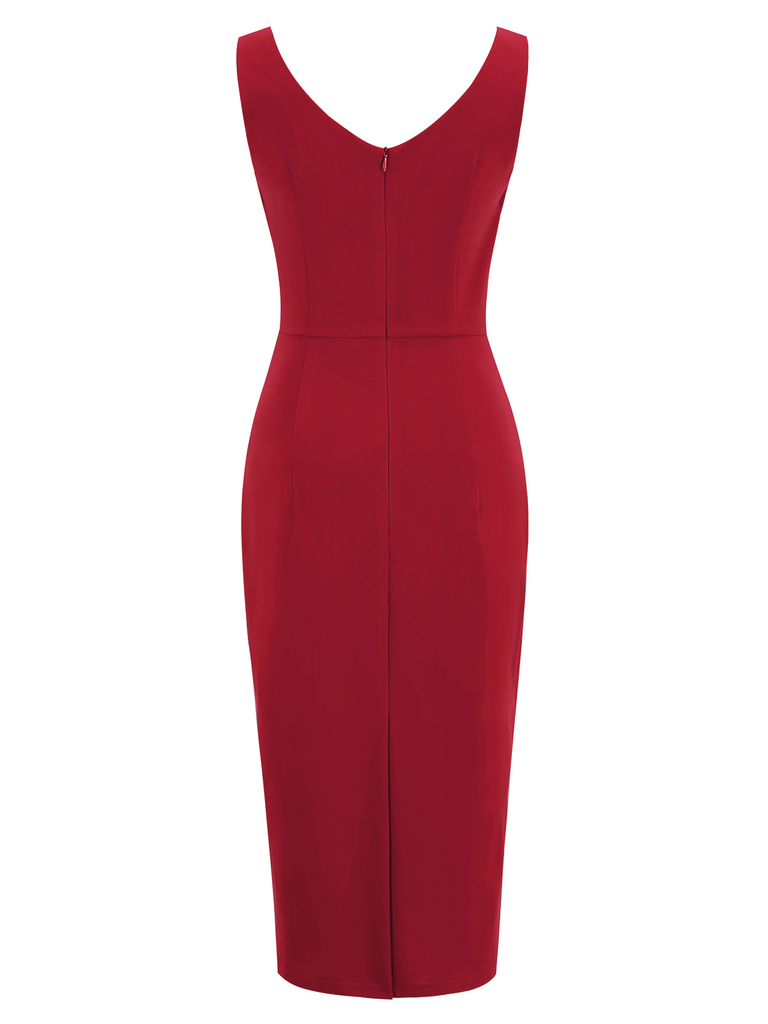 FESTES BLEISTIFTKLEID MIT HERZKRAGEN
