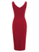 FESTES BLEISTIFTKLEID MIT HERZKRAGEN