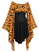 HALLOWEEN GOTHIC BAT EMPIRE TAILLENKLEID