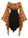 HALLOWEEN GOTHIC BAT EMPIRE TAILLENKLEID