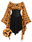 HALLOWEEN GOTHIC BAT EMPIRE TAILLENKLEID