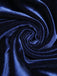 1960er Blaues 3D-Schmetterlingssamt Bleistiftkleid