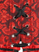 Schwarz Steampunk Gothic Spitze Überbrust Korsett