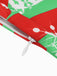1950er V-Ausschnitt Patchwork Weihnachts  Kleid