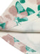 1950er Floral Puffärmel Bleistiftkleid
