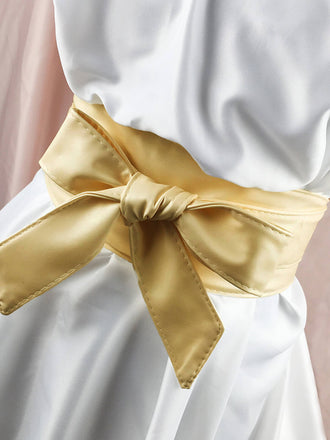 1950ER LACE UP BOW GÜRTEL BREITE ABNEHMEN TAILLEN BAND