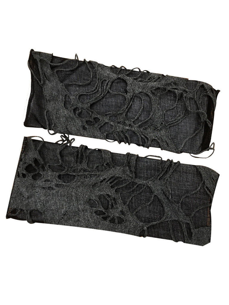 Retro Halloween Ripped Punk Handschuhe