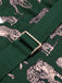 GRÜNER JAGUAR VINTAGE HALFTER EINTEILIGER BADEANZUG