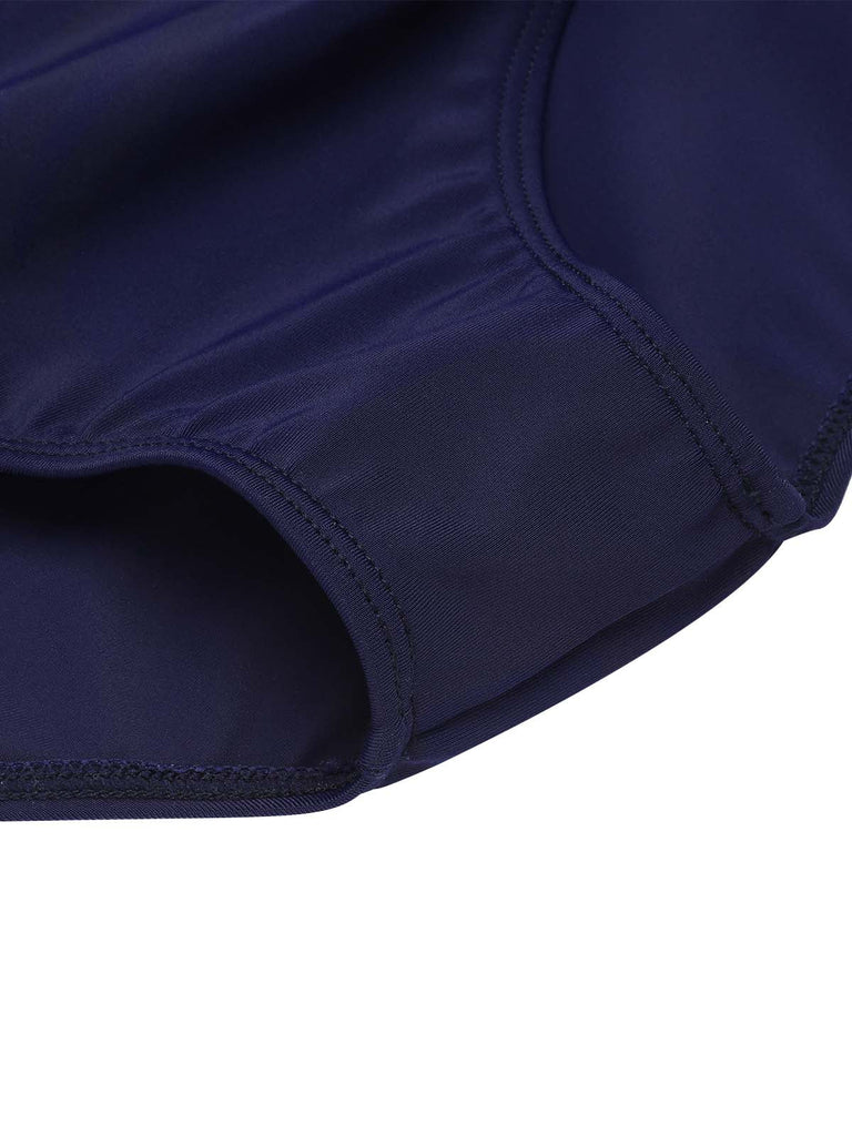 MARINEBLAUER HALFTER EINTEILER BADEANZUG