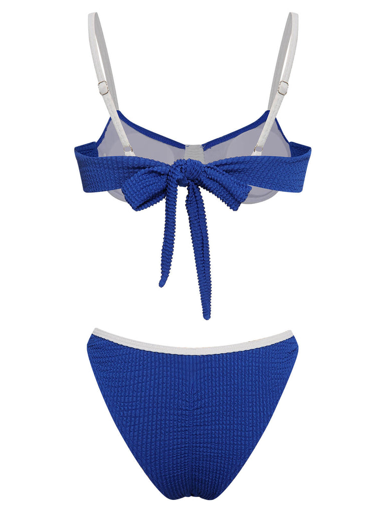 1940er Rückenträgern Gestrickter Bikini