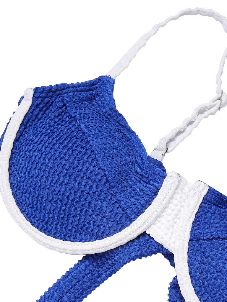 1940er Rückenträgern Gestrickter Bikini