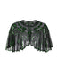 1920ER SCHAL PERLEN PAILLETTEN FLAPPER CAPE SCHAL
